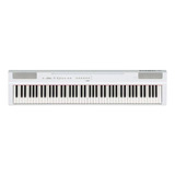 Piano Portatil Yamaha Digital 88 Teclas P125 Branco C  Fonte 110v 220v