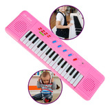 Piano Teclado Infantil Musical Grande Para Menino E Menina