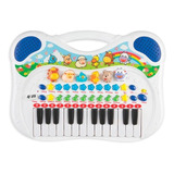 Piano Teclado Infantil Musical Sons Animais