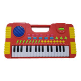 Piano Teclado Musical Infantil Eletrônico Center 32 Teclas