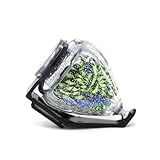 Pião Freestyle Fênix Diamante X Campanha Profissional Azul Top Com Rolamento Translucido 