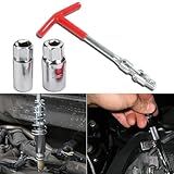 Piburth Ferramenta De Remoção De Vela De Ignição  Ferramenta De Vela De Ignição  Chave De Soquete De Vela De Ignição  Acessórios De Carro 16 Mm  5 20 3 Cm  E 21 Mm  13 40 6 Cm  Kit De Ferramentas De