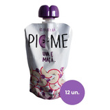 Pic me Uva E Maça Pack 12un  Papinha De Frutas