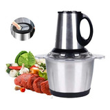 Picador Moedor De Carne Legumes Temperos Elétrico 3l 220v