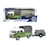 Picape Volkswagen Kombi T1 + Carreta '62 1:24 Motormax Verde