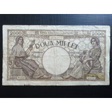 Pick 53a Romania 2 000 Lei De 1941 Mbc