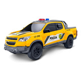 Pick up Carrinho Camionete Viatura S10 Roma Brinquedos
