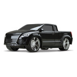 Pick up Rj x Com Fricção Caminhonete Menino Carrinho Brincar Cor Preto Personagem Pick Up