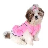 Pickorruchos Vestido Soft Rosa Para Cães Tamanho 00