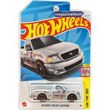 Pickup Hot Wheels 99 Ford F 150 Svt Lightning Htb07 Prata