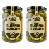 Picles Pimenta Jalapeno Conserva Bullet Pepper 2un De 330g