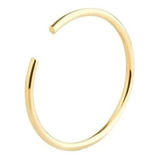 Piercing Argola Orelha Ouro 18k Argolinha Fina Nariz 8mm 6mm