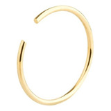 Piercing De Nariz Argola Ouro 18k 6mm Pequeno Delicado