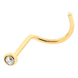 Piercing De Nariz Ouro