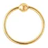 Piercing De Ouro 18k Septo Daith Rook Helix Argola Captive