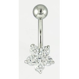 Piercing De Umbigo Flor