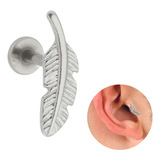 Piercing Prata 925 Banhado a Ouro Tragus Ponto De Luz 3mm - 8mm - TREND ART  - Acessórios para você brilhar ainda mais.