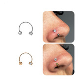 Piercing Nariz Ferradura Pedra