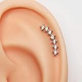 Piercing Novo Cluster Folheado