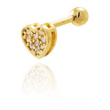 Piercing Orelha Helix Ouro