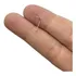 Piercing Ouro 18k Ponto De Luz Mini Ponto Delicado Nariz Cor Ouro Branco