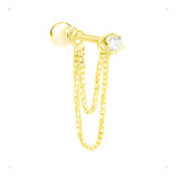 Piercing Ponto Luz Corrente