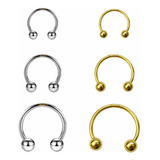 Piercing Titanio Ferradura Orelha