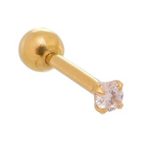 Piercing Tragus Helix Cartilagem Ouro 18k