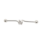 Piercing Transversal Aço Inox 6 Modelos 4 5cm 1unidade