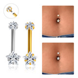 Piercing Umbigo Aco Cirurgico