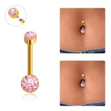 Piercing Umbigo Banana Aco