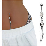 Piercing Umbigo Cascata Haste