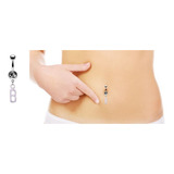 Piercing Umbigo Letra Inicial