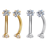 Piercing Umbigo Microbell Curvo