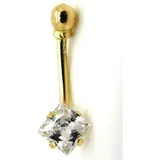 Piercing Umbigo Ouro 18k