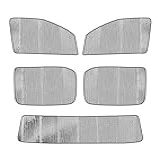 Pigenius Para Sol De Janela Para Dodge Ram 1500 2019 2023 Cabine Estendida Para Sol Traseiro Traseiro Janela Lateral Janela Traseira 