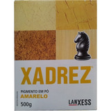 Pigmento Em Pó Xadrez Amarelo 500g Tinta E Cimento Queimado
