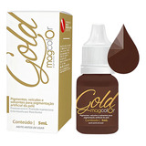 Pigmento Mag Color Gold 5ml Micropigmentação Cores Cor Castanho Escuro