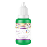 Pigmento Mag Colors 5ml Micropigmentação varias Cores Nf e Cor Verde