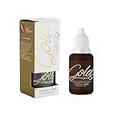 Pigmento Magcolor Gold 15ml   Castanho Escuro