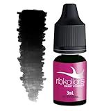 Pigmento Orgânico Para Micropigmentação De Sobrancelhas RBKollors 3ml Total Black