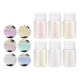 Pigmento Perolado Kit 6 Branco P Resina Velas Cosméticos