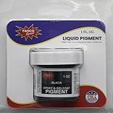 Pigmento Preto Para Resina Epóxi Gelcoat Tinta 30 Ml
