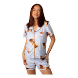 Pijama Aberto Tipo Americano