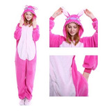 Pijama Adulto Kigurumi Macacão De Pelúcia Angel Stitch