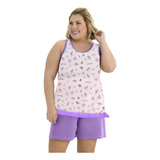 Pijama Baby Doll Regata