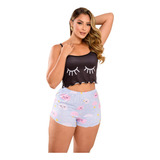 Pijama Baby Dool Feminino Netflix