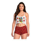 Pijama Babydoll Virginia Ondinha