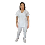 Pijama Cirúrgico Conjunto Hospitalar Liso scrub