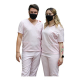 Pijama Cirúrgico Conjunto Hospitalar unissex gabardine C nf